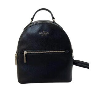 Kate Spade Small Saffiano Leather Black Backpack